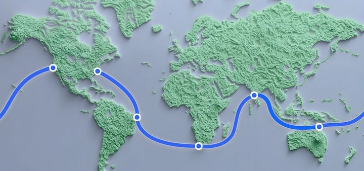 Meta apuesta por la infraestructura digital con Project Waterworth, el cable submarino más largo del mundo