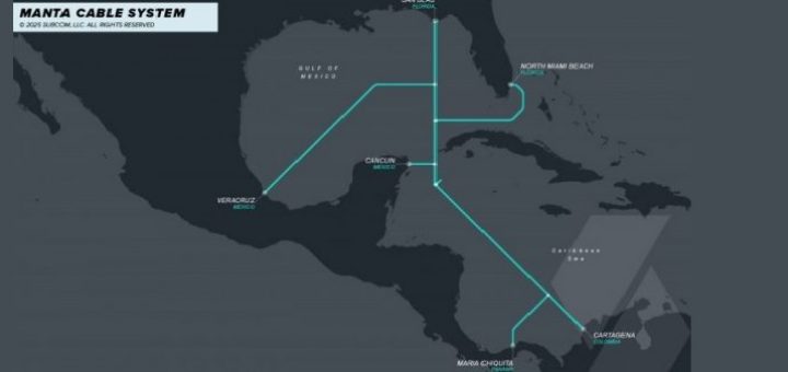 El cable submarino Manta, que desarrollan Liberty Networks, Gold Data y Sparkle, será fabricado por SubCom