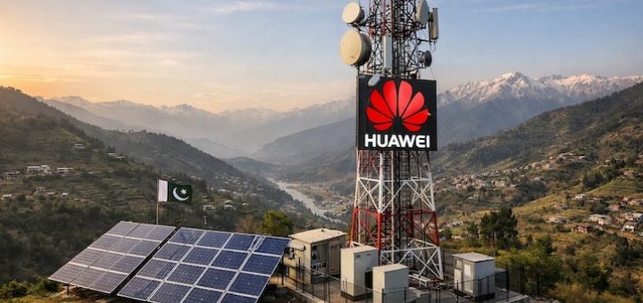 Jazz y Huawei solarizan 1.000 torres en Pakistán: ¿transformación verde o marketing con paneles?