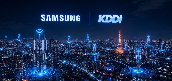 Samsung y KDDI completan con éxito prueba de optimización de red impulsada por IA en Japón